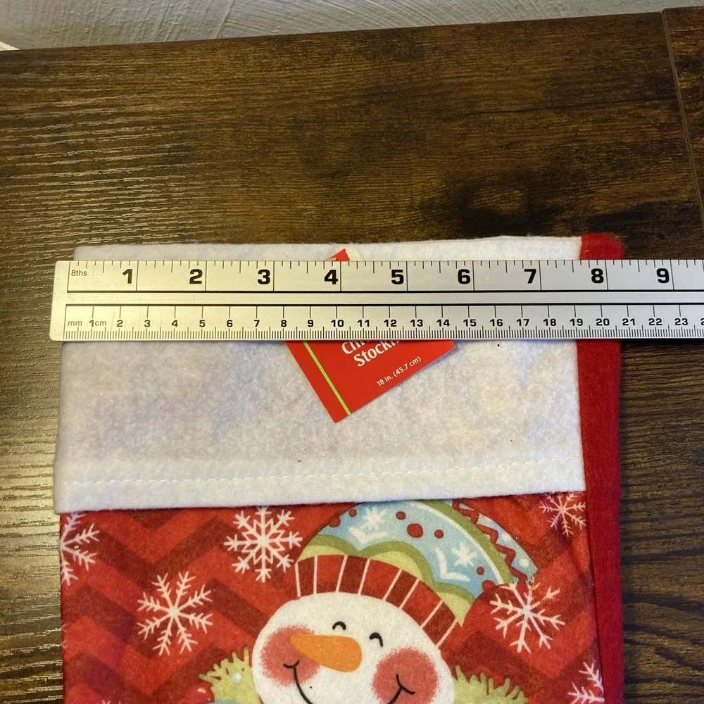 Snowman Christmas Stocking 16